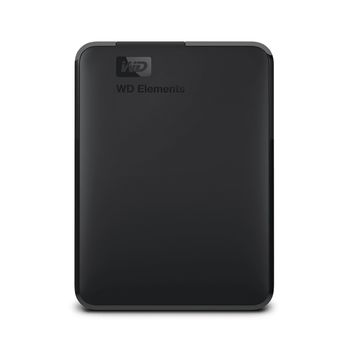 WESTERN DIGITAL WD Elements Portable WDBU6Y0050BBK - Hard drive - 5 TB - external (portable) - USB 3.0 (WDBU6Y0050BBK-WESN)