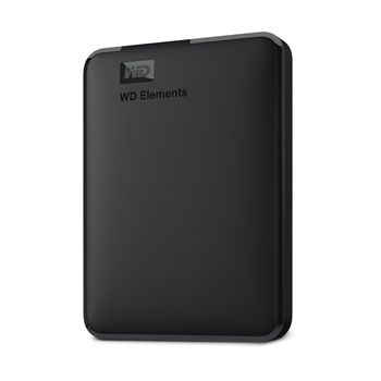 WESTERN DIGITAL WD Elements Portable WDBU6Y0050BBK - Hard drive - 5 TB - external (portable) - USB 3.0 (WDBU6Y0050BBK-WESN)