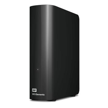 WD Elements Desktop WDBWLG0100HBK - Harddisk - 10 TB - ekstern (stasjonær) - USB 3.0 (WDBWLG0100HBK-EESN)