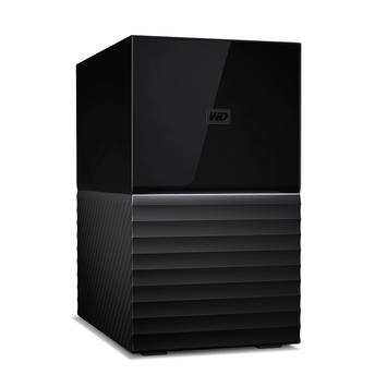 WD My Book Duo V2 28GB (2 x 14TB) ekstern harddisk, USB-C (WDBFBE0280JBK-EESN)