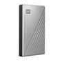 WESTERN DIGITAL WD My Passport Ultra for Mac WDBPMV0050BSL - Hard drive - encrypted - 5 TB - external (portable) - USB 3.1 (USB-C connector) - 256-bit AES - silver (WDBPMV0050BSL-WESN)