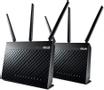 ASUS WL-Router  ASUS AiMesh AC1900 WLAN System (RT-AC68U 2-Pack) (90IG00C0-BO3000)