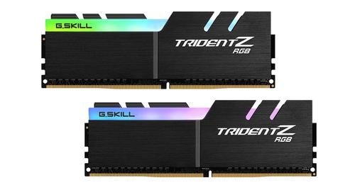 G.SKILL 16GB (2 x 8 GB) DDR4 4000MHz CL18 Trident Z RGB Svart (F4-4000C18D-16GTZRB)