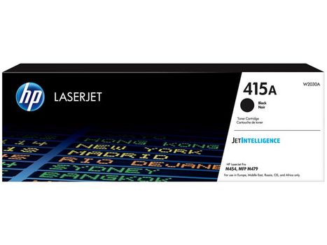 HP 415A - Black - original - LaserJet - toner cartridge (W2030A) - for Color LaserJet Pro M454, MFP M479 (W2030A)