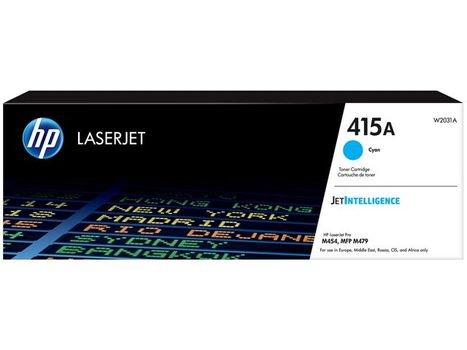 HP 415A Cyan LaserJet Toner Cartridge (W2031A)