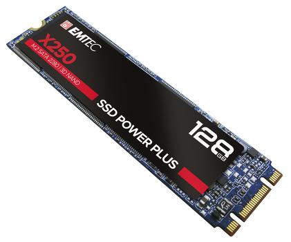 EMTEC SSD 128GB EMTEC M.2 SATA X250  2,5" (6.3cm) intern (ECSSD128GX250)