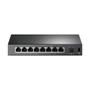 TP-LINK 8-Port 10/100 Mbps Desktop Switch with 4-Port PoE PORT: 4 10/100 Mbps PoE Ports,  4 10/100 Mbps Non-PoE Ports SPEC: 802.3af,  57 W PoE Power,  Desktop Steel Case FEATURE: Plug and Play (TL-SF1008P)