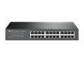 TP-LINK TL-SG1024D - Switch - 24 Anschlüsse - an Rack montierbar Der 24-Port-Gigabit-Switch TL-SG1024D bietet eine einfache Möglichkeit, den Übergang zum Gigabit-Ethernet zu wagen. Alle 24 Ports unter