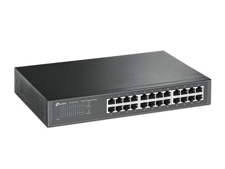 TP-Link TL-SG1024D - Switch - 24 x 10/ 100/ 1000 - stasjonær,  rackmonterbar (TL-SG1024D)