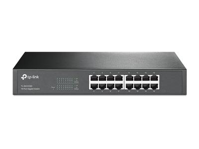 TP-LINK TL-SG1016D 16-Port Gigabit Desktop/ Rackmount Switch (TL-SG1016D)