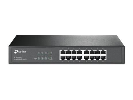 TP-Link TL-SG1016D 16-Port Gigabit Switch - switch - 16 porter - ikke-styrt