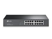 TP-Link TL-SF1016DS - Switch - 16 x 10/100 - stasjonær, rackmonterbar