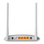 TP-LINK TD-W8961N - Wireless router - DSL modem - 4-port switch - 802.11b/ g/ n - 2.4 GHz (TD-W8961N)