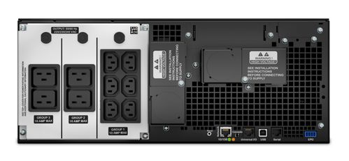 APC Smart UPS/ 6000VA SRT RM extended-run 230 (SRT6KRMXLI)