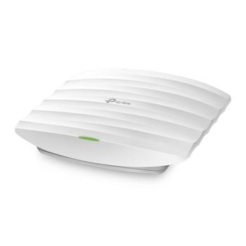 TP-LINK 300 Mbps Ceiling Mount Wi-Fi Access Point 
PORT: 1 10/100 Mbps RJ45 Port
SPEED: 300 Mbps at 2.4 GHz
FEATURE: Passive PoE, 2 Internal Antennas,  Load Balance, Centralized Management by Omada SDN Contro (EAP110)
