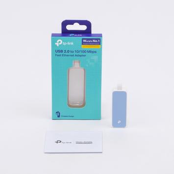 TP-Link UE200 - nettverksadapter - USB 2.0 - 10/100 Ethernet (UE200)