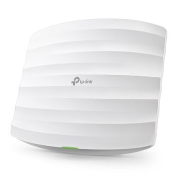 TP-LINK 300 Mbps Ceiling Mount Wi-Fi Access Point  PORT: 1 10/100 Mbps RJ45 Port SPEED: 300 Mbps at 2.4 GHz FEATURE: 802.3af PoE & 9V DC,  2 Internal Antennas,   Load Balance,  Centralized Management by Omada (EAP115)