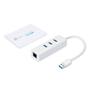 TP-LINK USB 3.0 to Gigabit Ethernet Network Adapter 3-Port USB 3.0 Hub 1 USB 3.0 connector 1 Gigabit Ethernet port 3 USB 3.0 ports (UE330)