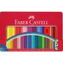 FABER-CASTELL - Colour Grip Farveblyanter - Metalæske med 48 stk.