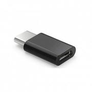 SAVIO AK-31/B Micro USB Adapter (F) - USB 3.1 Type C (M) - Black