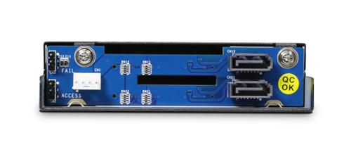 CHENBRO GEZ Storage Kit 2*6, 4cm(2, 5") Sata 3 hot-swap BP (SK51201T3)