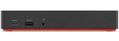 LENOVO ThinkPad USB-C Dock Gen 2 - Dockningsstation - USB-C - HDMI, 2 x DP - GigE - 90 Watt - Danmark - för ThinkPad L13 Gen 2, P15v Gen 2, T14s Gen 2, T15p Gen 2, X13 Gen 2, Yoga Duet 7 13