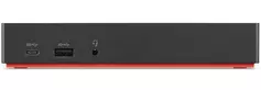 Lenovo ThinkPad USB-C Dock Gen 2 - Dokkingstasjon - USB-C - HDMI, 2 x DP - GigE - 90 watt - EU - for ThinkPad T480; T490; T490s; T590; X1 Carbon (6th Gen); X270; X280; X390