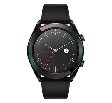 HUAWEI Watch GT-B19K Elegant Smartwatch 42mm pearl black DE (55023875)