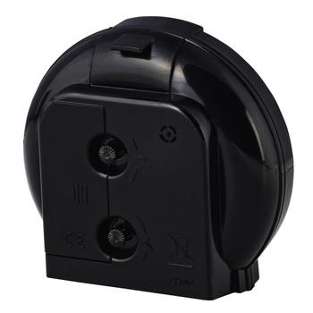 HAMA Alarm Clock Classic silent black/ white 186335 (186335)