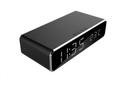 GEMBIRD Digitaler Wecker mit kabelloser Ladefunktion schwarz (DAC-WPC-01)