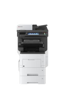 KYOCERA ECOSYS M3860idnf MFP (print copy scan fax) A4 mono 60ppm DP 500sh finisher touchscreen HyPAS USB gigabit ethernet 1GB 1.200dpi IN (1102WF3NL0)