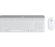 LOGITECH MK470 Slim Wireless Keyboard & Mouse Combo - Off-White - Tastatur & Mus sæt - Nordisk - Hvid (920-009201)