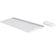 Logitech Slim Wireless Combo MK470 - tastatur- og mussett - Nordisk - elfenbenshvit Inn-enhet (920-009201)