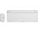 LOGITECH MK470 Slim Wireless Keyboard & Mouse Combo - Off-White - Tastatur & Mus sæt - Nordisk - Hvid (920-009201)