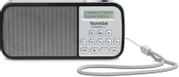 TechniSat TechniRadio RDR - bærbar DAB-radio sølv - kun 124 gram - oppladbar med opptil 10 timer batteritid