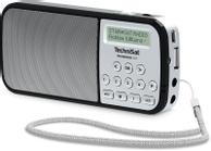 TechniSat TechniRadio RDR - bærbar DAB-radio sølv - kun 124 gram - oppladbar med opptil 10 timer batteritid (0002/3922)