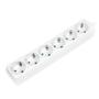 LOGILINK Steckdosenleiste 6-fach mit Kindersicherung, weiß