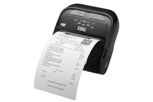 TSC TDM-30, LCD, DRAM 32MB/ FLASH 16MB, USB + MFi Bluetooth 5.0 + Passive NFC tag, Receipt/ Label sensor, Ready for docking cradle, EU (EMEA) (99-083A501-0012)