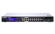 QNAP QGD-1600P - switch - 16 porter - smart - rackmonterbar
