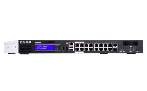 QNAP Guardian Switch 4GB Rackmount/ J4115/ 16port/ 1Gbps (QGD-1600P-4G)