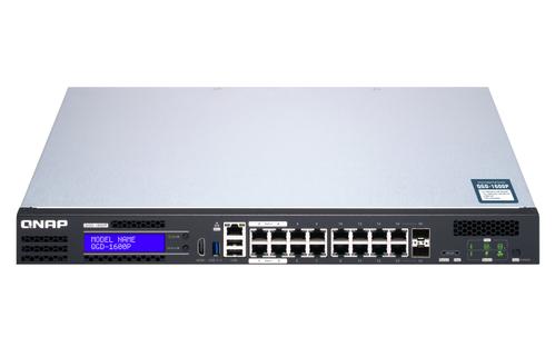 QNAP Guardian Switch 4GB Rackmount/ J4115/ 16port/ 1Gbps (QGD-1600P-4G)