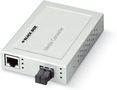 BLACK BOX XS 10/100 Mbps Media Converter - Fibermedieomformer - 100Mb LAN - 10Base-T, 100Base-FX,  100Base-TX - RJ-45 / ST multimodus - op til 2 km - 1310 nm
