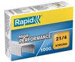 RAPID Staples Strong 21/4 Galvanized Box of 1000