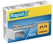 RAPID Staples Strong 21/4 Galvanized Box of 1000