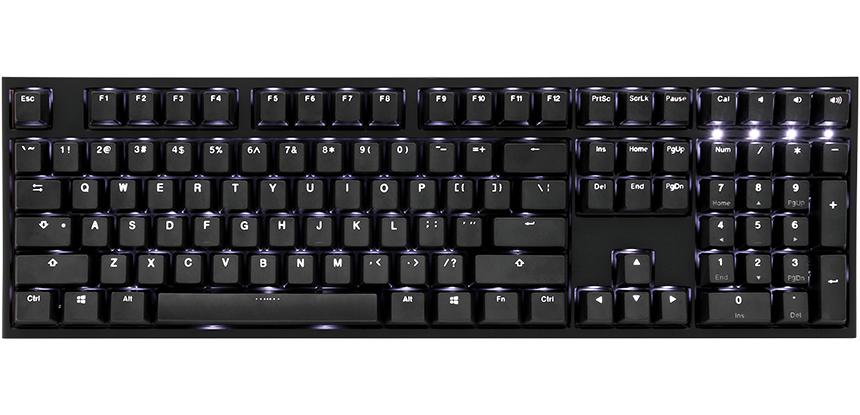 DUCKY One 2 White LED Tastatur Mekanisk Hvid Kabling