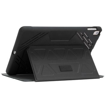 TARGUS Pro-Tek - Flip cover for tablet - polyurethane,  thermoplastic polyurethane (TPU) - black - 10.2" - 10.5" - for Apple 10.2-inch iPad (7th generation,   8th generation,   9th generation),  10.5-inch i (THZ852GL)