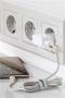GOOBAY USB charger 1 A, white - with 1 USB port, slim design (44948)