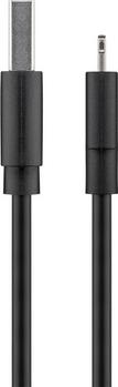 GOOBAY Apple Lightning USB Sync & Charging Cable, black - suitable for devices with an Apple Lightning connector (72904)