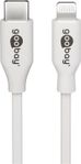GOOBAY USB-Câ?¢ USB charging and sync cable, 2 m, white - MFi cable for Apple iPhone/ iPad,  white