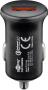 Goobay KFZ USB 1xUSB 2,4A (QC3.0) schwarz mini PL (45162)